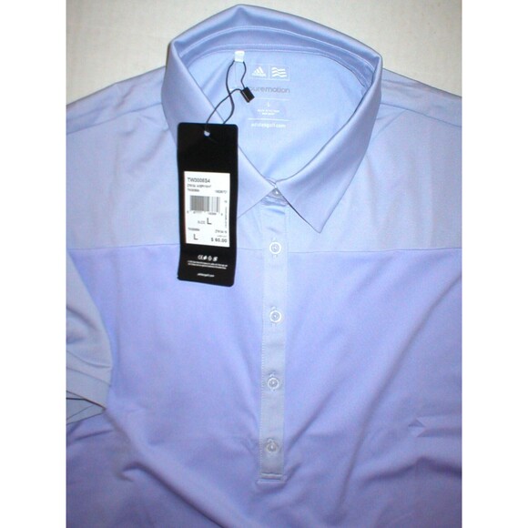 NWT $120 New Adidas Golf Polo 2 Top Small Womens Purple Tennis Lot Silver S Tops - Picture 3 of 11
